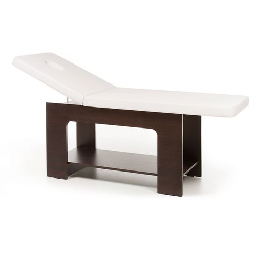 Lettino per massaggi fisso - NELBY BED - Nelson Mobilier - pieghevole / in legno / con contenitore