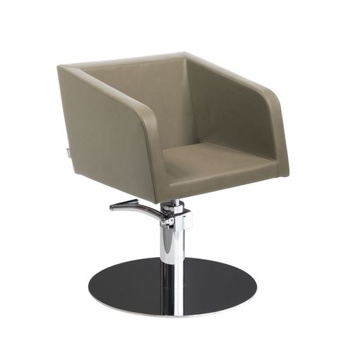 Poltrona da parrucchiere contemporanea - SUE - Nelson Mobilier - in ecopelle / con pompa idraulica / ad altezza regolabile