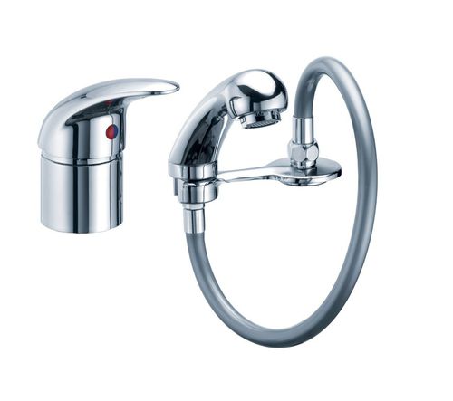 Miscelatore per lavandino - Mitimax - Nelson Mobilier - da appoggio / in metallo cromato / da interno