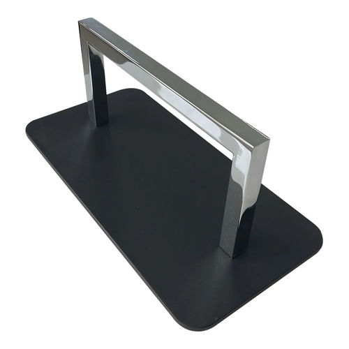 Poggiapiedi contemporaneo - RP KRYS NOIR - Nelson Mobilier - in acciaio inossidabile / in resina epossidica / per centro estetico
