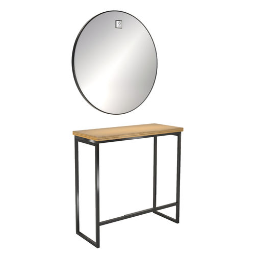 Mobile da toeletta contemporaneo - SCAMNUM RONDE  - Nelson Mobilier - in metallo / in PVC / in laminato