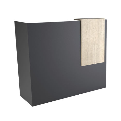 Banco reception in laminato - Midnight Desk - Nelson Mobilier - per parrucchiere