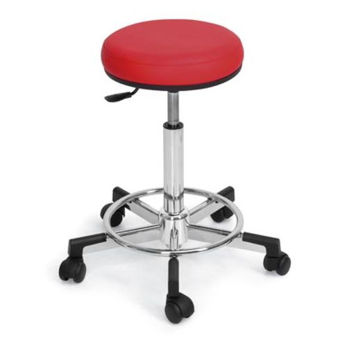 Sgabello da parrucchiere contemporaneo - SOFT - Nelson Mobilier - con supporto in metallo / a 5 razze / con rotelle