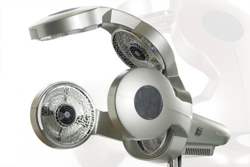 Casco asciugacapelli infrarossi - SASSI - per parrucchiere