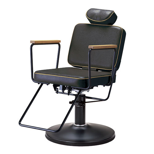 Poltrona da parrucchiere contemporanea - A1601M - TAKARA BELMONT - in ecopelle / in metallo / in legno