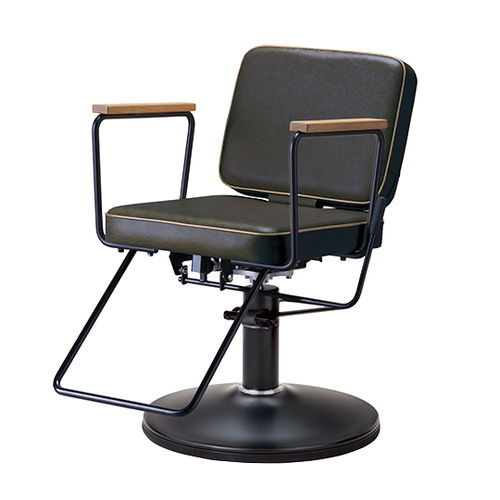 Poltrona da parrucchiere contemporanea - A1601S - TAKARA BELMONT - in ecopelle / in metallo / in legno