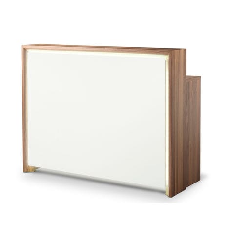 Banco reception in legno - PANDORA - TAKARA BELMONT - luminoso / per parrucchiere
