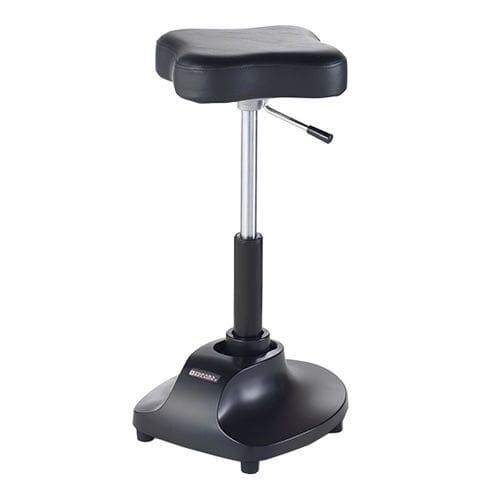 Sgabello da parrucchiere contemporaneo - ESPOIR  - TAKARA BELMONT - in ecopelle / con supporto in plastica / con base centrale