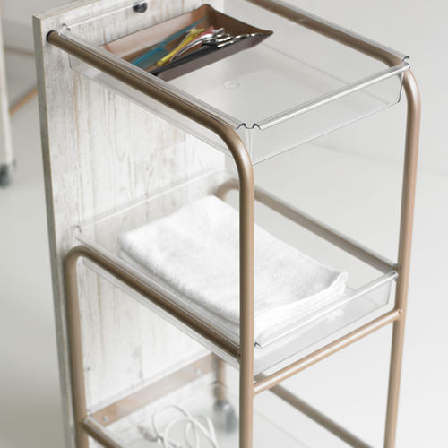 Carrello terapia - ZEN  - TAKARA BELMONT - contract / per centro estetico / impiallacciato in legno