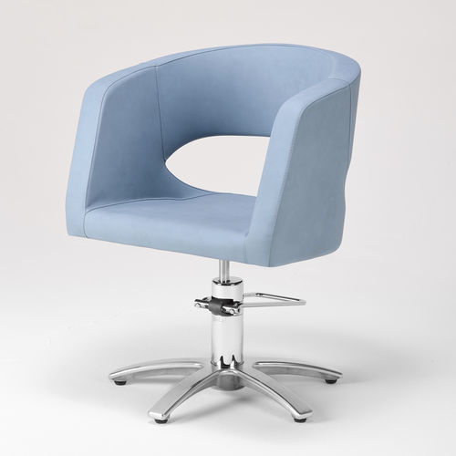 Poltrona da parrucchiere contemporanea - ILARY - TAKARA BELMONT - in ecopelle / con pompa idraulica / imbottita