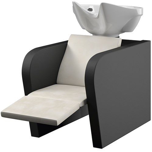 Lavatesta con poggiapiedi - EDDIE MASSAGE - VEZZOSI - in ecopelle / elettrico / 1 posto