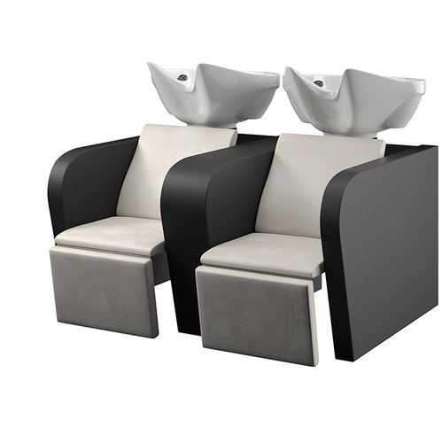 Lavatesta con poggiapiedi - EDDIE SOFA RELAX - VEZZOSI - in ecopelle / 2 posti