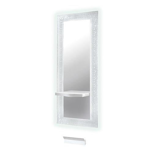 Mobile da toeletta contemporaneo - EPOQUE 1 - VEZZOSI - in laminato / in vetro fuso / da parete