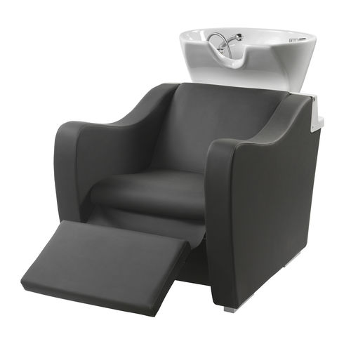 Lavatesta con poggiapiedi - NIRVANA MASSAGE  - VEZZOSI - in ecopelle / elettrico / 1 posto