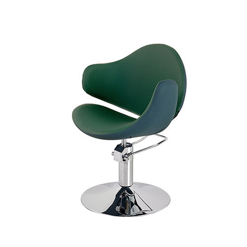 Poltrona da parrucchiere contemporanea - UMA  - VEZZOSI - in ecopelle / in schiuma di poliuretano / in acciaio