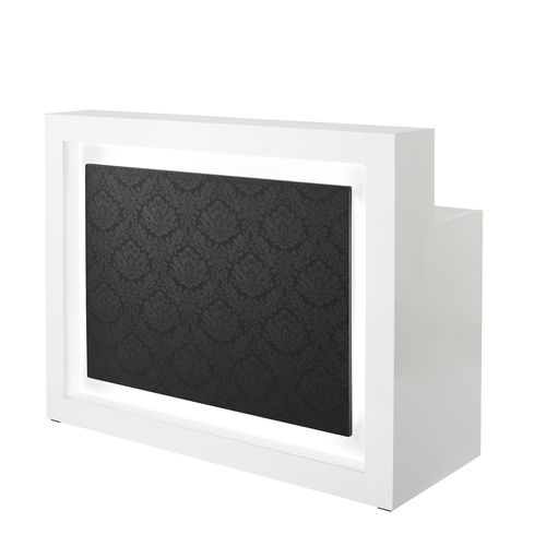 Banco reception in laminato - LUZ - VEZZOSI - luminoso