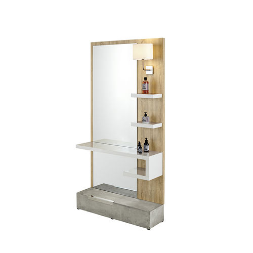 Mobile da toeletta in stile - NATURAL LIGHT - VEZZOSI - in plastica / in calcestruzzo / in cemento