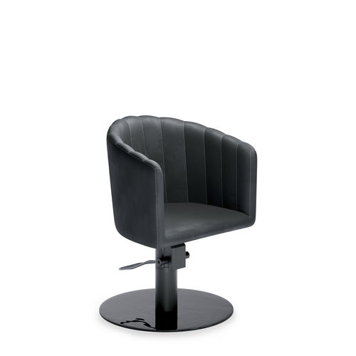 Poltrona da parrucchiere contemporanea - FANCY P04 - VEZZOSI - in ecopelle / ad altezza regolabile / con pompa idraulica