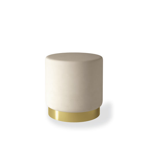 Sgabello per sala d'attesa - POSH - VEZZOSI - contemporaneo / in ecopelle / con supporto in laminato