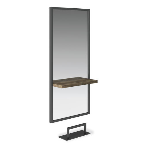 Specchio a muro - INDUSTRIAL - VEZZOSI - per parrucchiere / design industriale / rettangolare