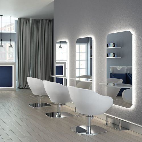 Mobile da toeletta contemporaneo - ONE LIGHT  - VEZZOSI - in laminato / da parete / per parrucchiere
