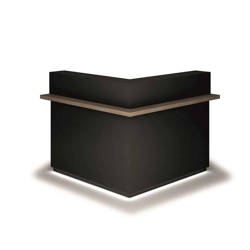 Banco reception d'angolo - CORNER - VEZZOSI - in laminato / in plastica / per parrucchiere