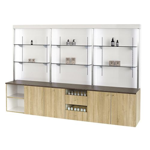 Mobile con lavabo per parrucchiere - WOOD  - VEZZOSI - di servizio