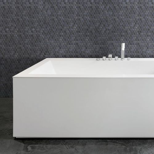 Mosaico in vetro - HEX METAL BLENDS - ONIX Mosaico - lucido / opaco / da interno