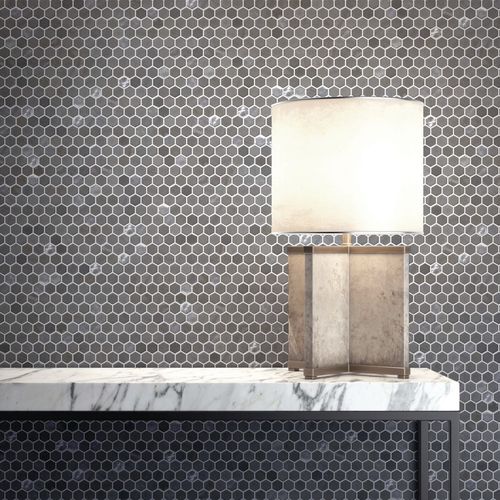 Mosaico in vetro - HEX STONEGLASS BLENDS - ONIX Mosaico - lucido / vellutato / da interno