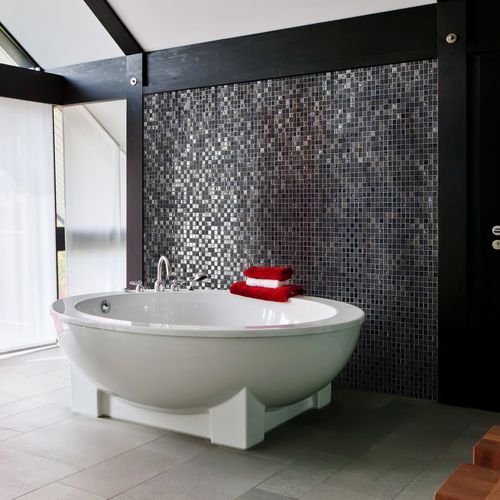 Mosaico in vetro - STONEGLASS BLEND - ONIX Mosaico - lucido / da interno / per piscina