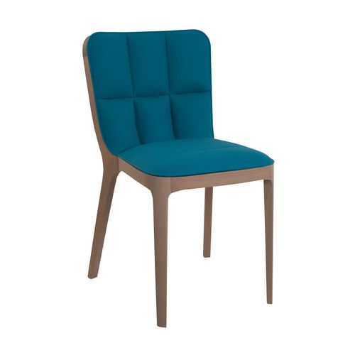 Sedia contemporanea - KAGO - Perrouin Sièges - da interno / in tessuto / con supporto in faggio