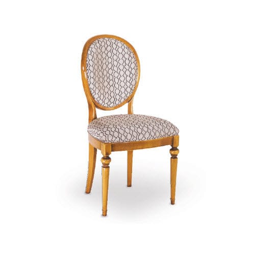 Sedia classica - BAROK - Perrouin Sièges - da interno / in tessuto / con supporto in faggio