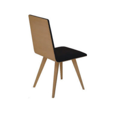 Sedia contemporanea - ENOA - Perrouin Sièges - da interno / in tessuto / in rovere