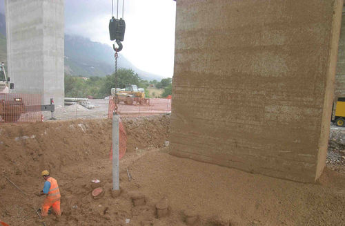 Colonna di ghiaia per consolidamento terreni - CMC - Samer S.p.A. - iniettata