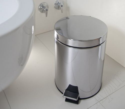 Portarifiuti da cucina - PEDALE-BIG - APIR SRL - da bagno / in acciaio inossidabile / a pedale