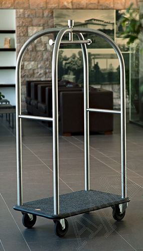 Carrello portabagagli - POLDO - APIR SRL - contract / in acciaio inossidabile