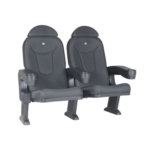 Poltrona per cinema in tessuto - ROMA COMFORT V07 - Euro Seating International - in schiuma di poliuretano / in polipropilene / in poliuretano