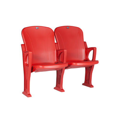 Poltrona per auditorium contemporanea - ES 700 - Euro Seating International - in polietilene / in polipropilene / pieghevole