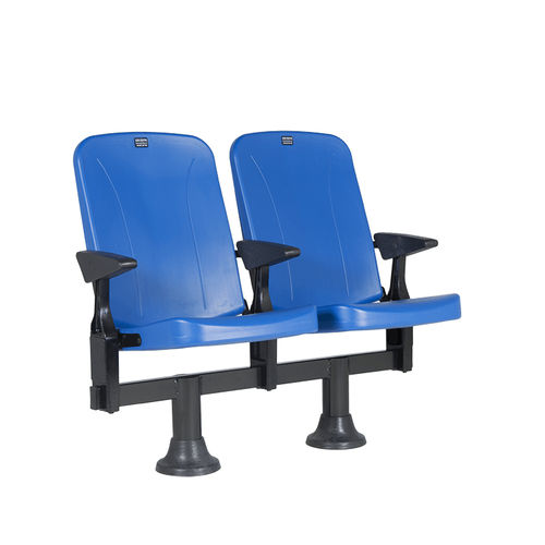 Poltrona per auditorium contemporanea - MICRA TEK - Euro Seating International - in polietilene / in alluminio / in polipropilene