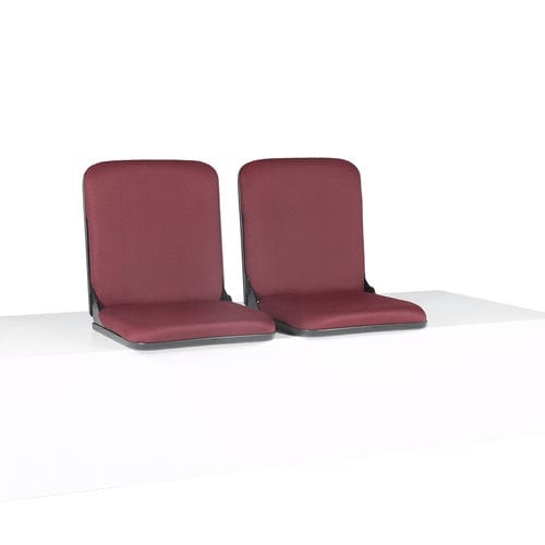 Sedia per gradinata in polipropilene - MICRA 500 - Euro Seating International - in poliuretano / per impianto sportivo