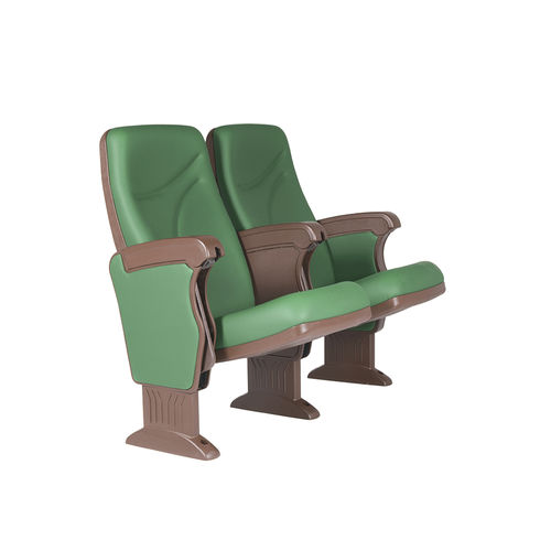 Poltrona per auditorium contemporanea - ECO 100 PL - Euro Seating International - in schiuma di poliuretano / in acciaio / in polipropilene