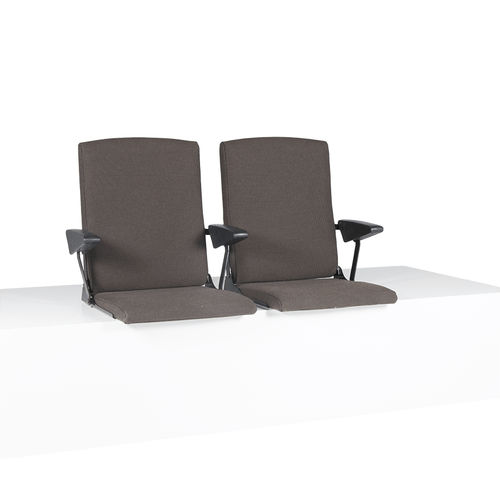 Sedia per gradinata ribaltabile - MICRA 100 - Euro Seating International - in poliuretano / per impianto sportivo