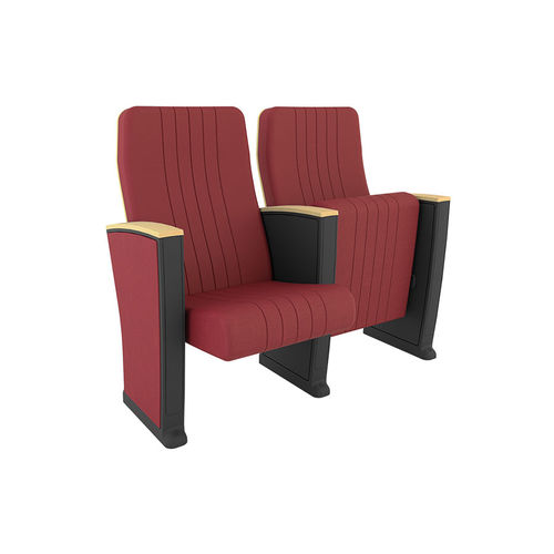 Poltrona per auditorium contemporanea - OTELO PLUS - Euro Seating International - in tessuto / in schiuma di poliuretano / in polipropilene