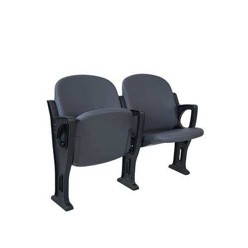 Poltrona per auditorium contemporanea - ES 500 TT - Euro Seating International - in tessuto / in schiuma di poliuretano / in polipropilene