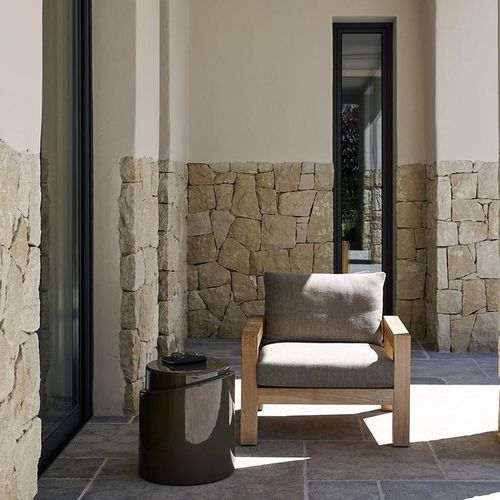 Tavolo d'appoggio contemporaneo - LOT & JOB - Piet Boon Collection - in ceramica / con base in ceramica / rotondo