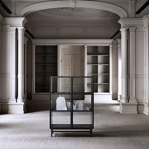 Vetrina contemporanea - FINN - Piet Boon Collection - in vetro / in acciaio con rivestimento a polvere / contract