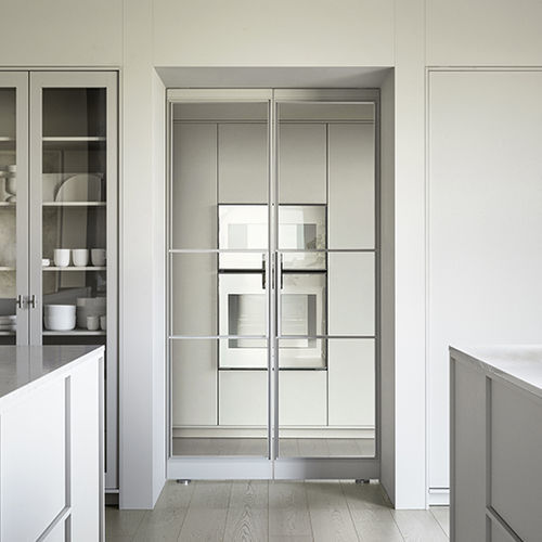 Porta da interno - Piet Boon Collection - in acciaio / battente / contemporanea