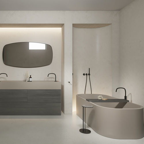 Bagno contemporaneo - Piet Boon Collection - in legno / in pietra