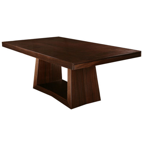Tavolo da pranzo contemporaneo - CY Cubisto I - Cliff Young - in legno / con supporto in legno / rettangolare