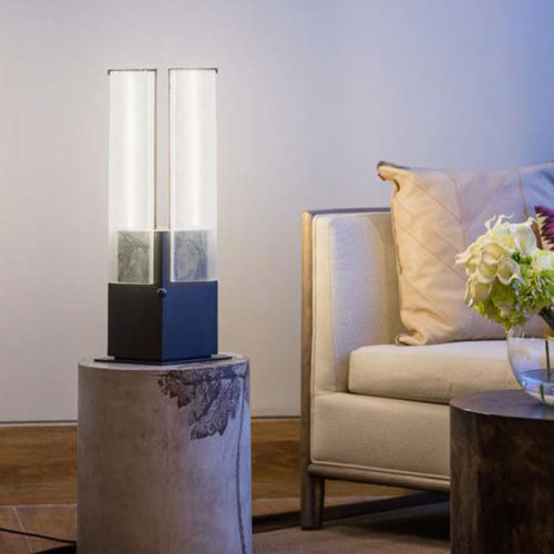 Lampada da tavolo - Tac Tile - Cliff Young - in ottone / in vetro / contemporanea
